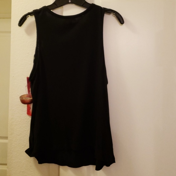 Express Black fringe top - Picture 3 of 3